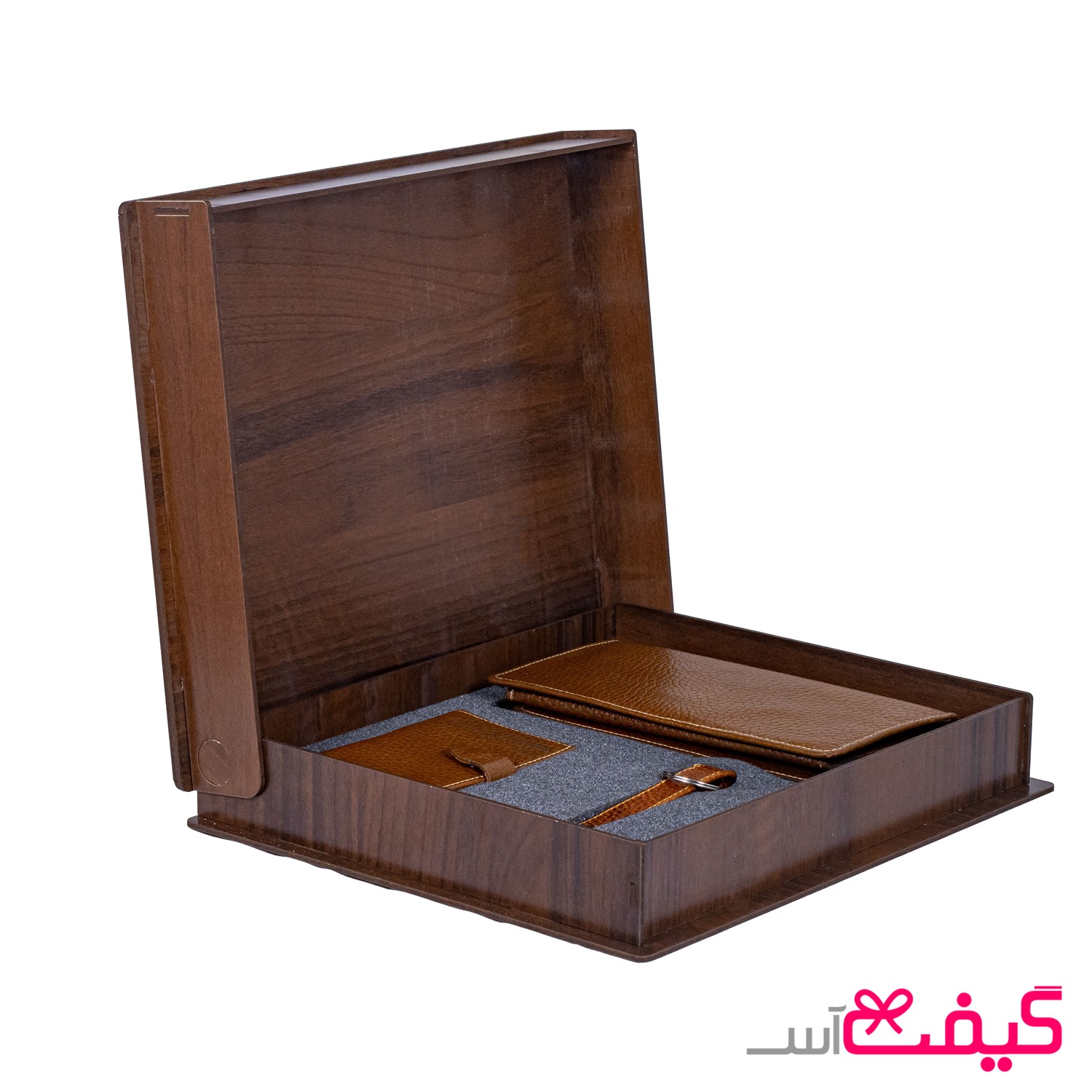 ست چرم طبیعی گروس مدل کلاسیک 