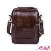کیف دوشی چرم طبیعی مدل سفیر سایز2