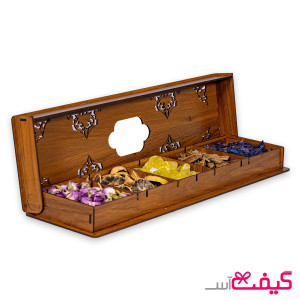 جعبه پذیرایی دمنوش مدل لیلی