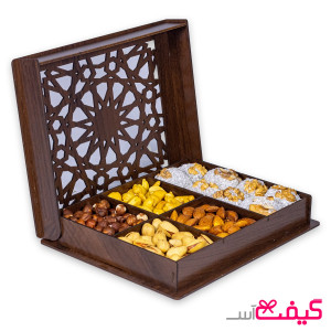 جعبه پذیرایی آجیل مدل سراج