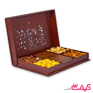 جعبه پذیرایی آجیل مدل خاطره
