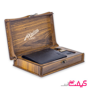 ست چرم طبیعی مدرن کد 171