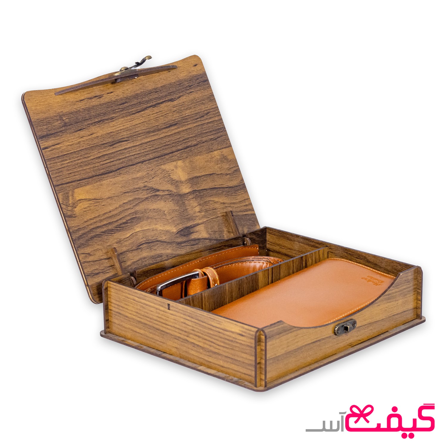 ست چرم طبیعی مدرن کد 112