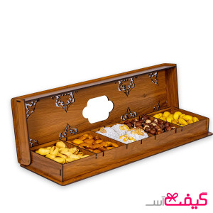 جعبه پذیرایی آجیل مدل لیلی