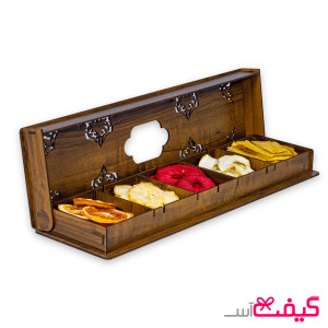 جعبه پذیرایی میوه خشک مدل لیلی