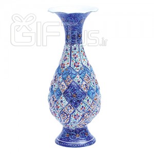 گلدان میناکاری اسلیمی پارمیس 