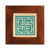 تابلو کاشی لعابدار خط کوفی طرح کد 001